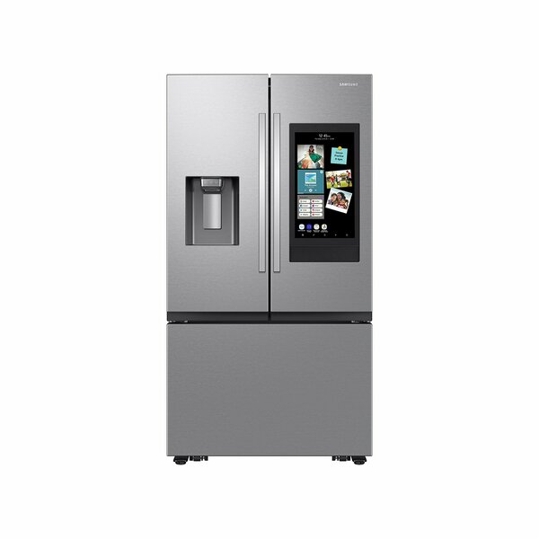 Almo 30 cu. ft. Mega Capacity Stainless Steel French Door Family Hub Smart Refrigerator RF32CG5900SRAA